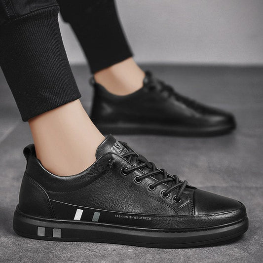 Chaussures décontractées en cuir véritable | CHARM CULTURE™